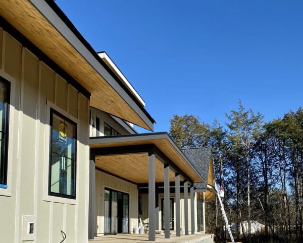 Window and Porch Overhangs