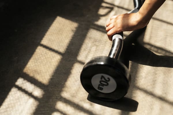 Woman Lifting Barbell