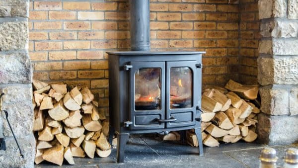 wood stove