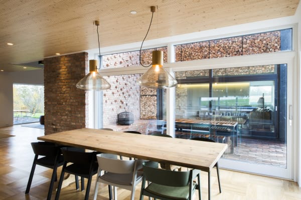 ZEB net zero home kitchen