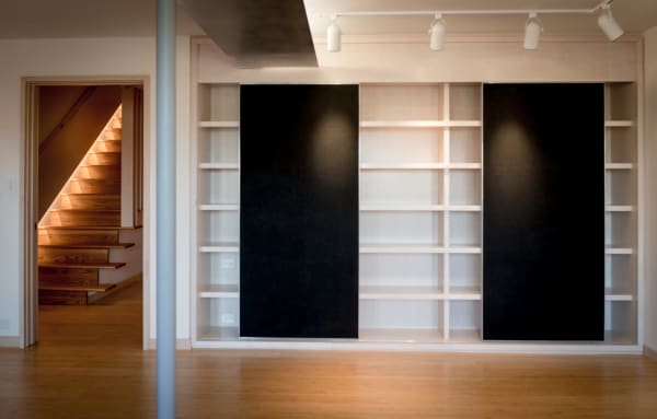 1980 ranch interior hallway