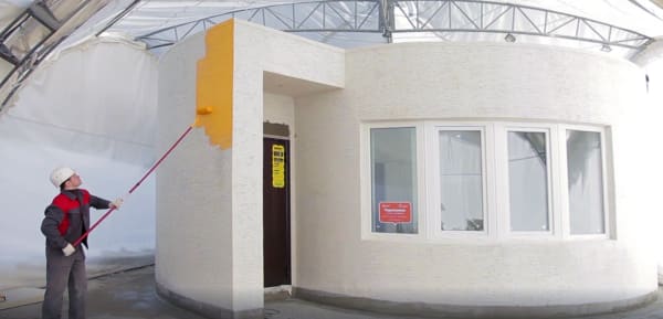 apiscor 3d printed house