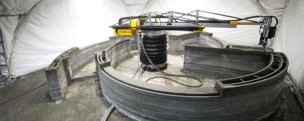 apiscor 3d printed house
