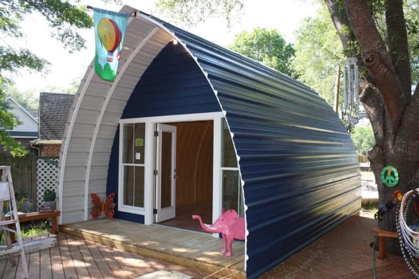arched cabin tiny home prefab