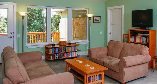 net zero living room in austin