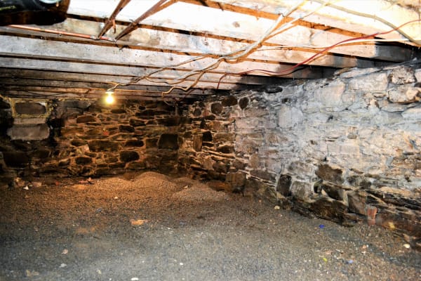 uninsulated basement