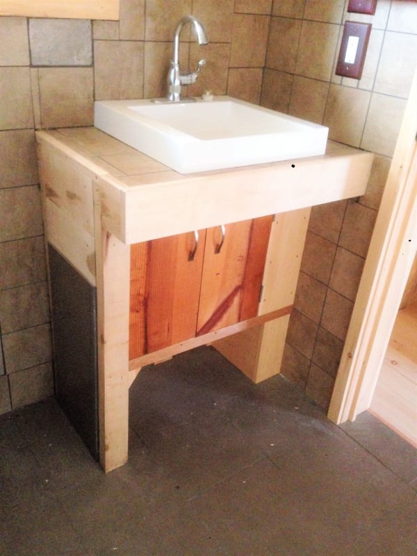 hempcrete apartment bathroom