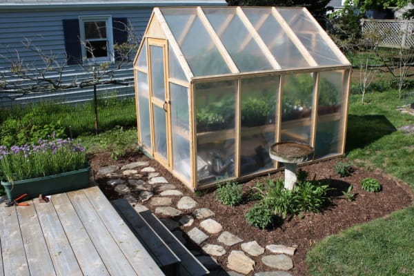 backyard greenhouse