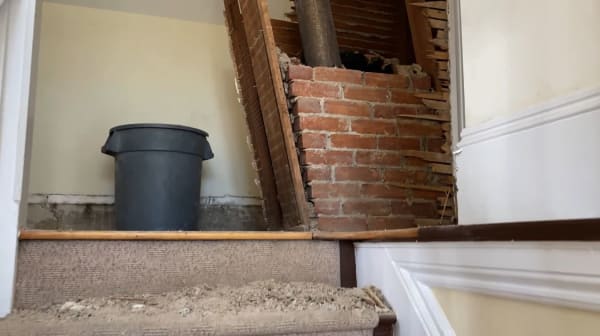 chimney floor space