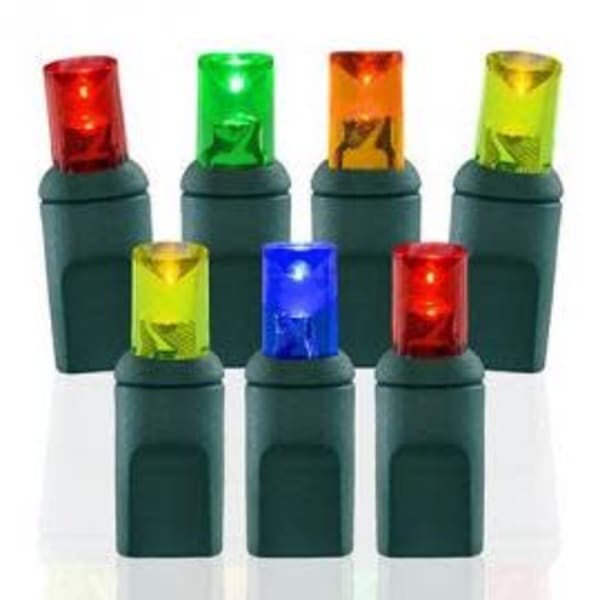 wide angle conical led christmas lights