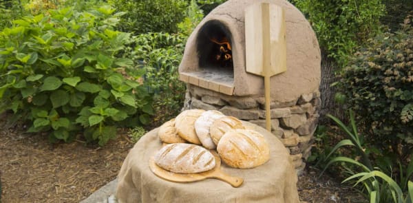 cob wood fire oven