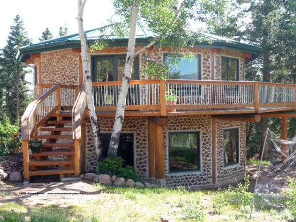 cordwood construction colorado