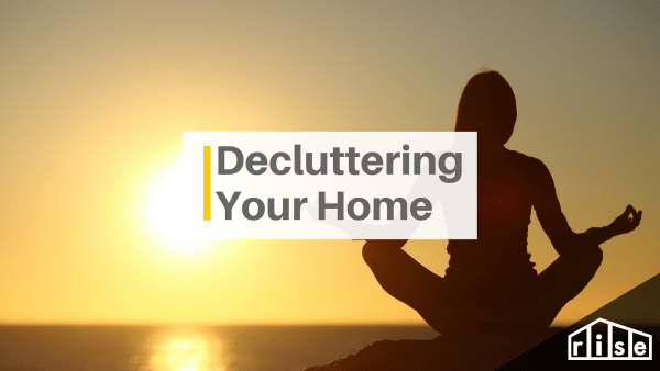 decluttering your home