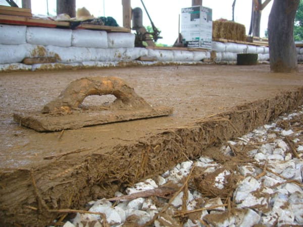 earthen floor