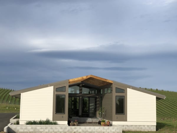 prefab home exterior