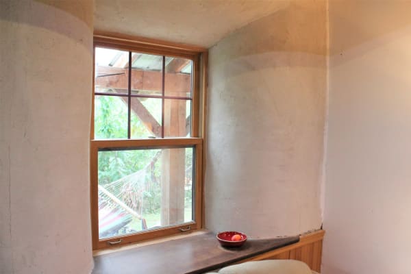 finished clay plaster