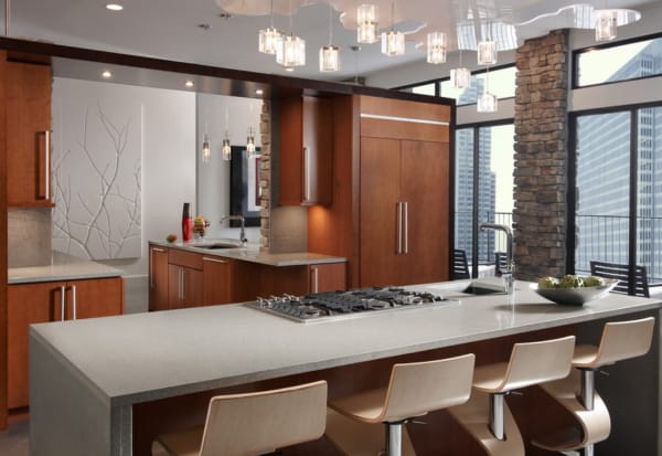 IceStone Recycled Glass Countertops Fogbound