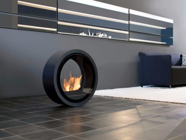 freestanding bioethanol fireplace