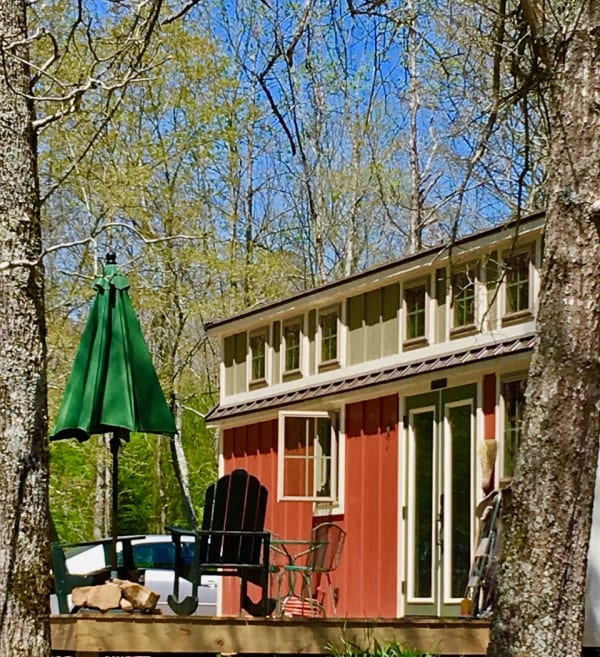 tiny home deck