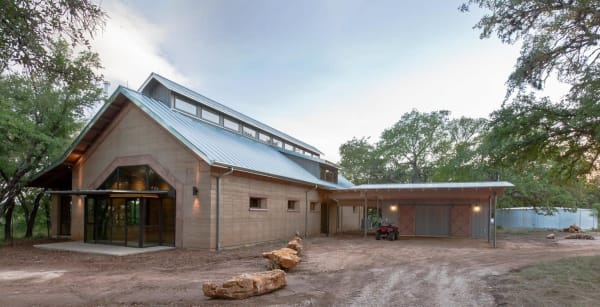 Furman + Keil Architects Rammed Earth Ranch