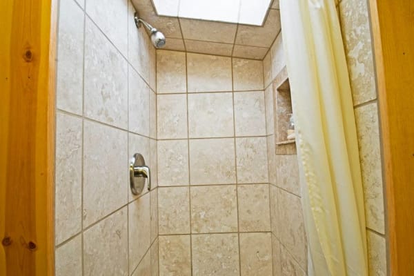 geodesic dome california shower