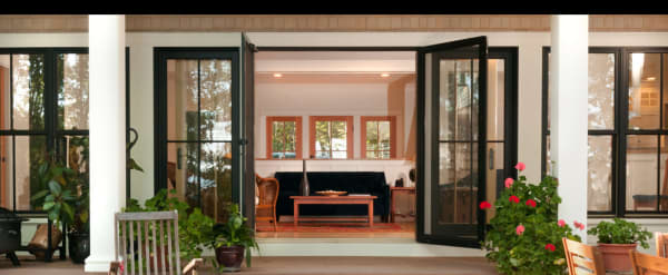 glass door
