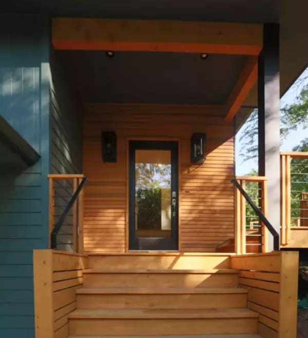 glass insert door