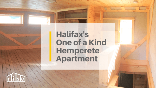 hempcrete wall apartment halifax