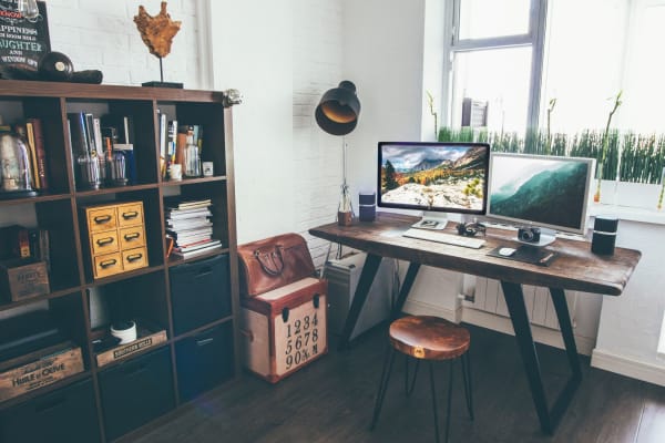 healthy home office window