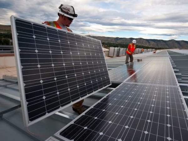 installing solar panels