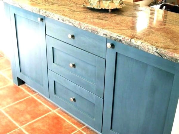 milk paint cabinets