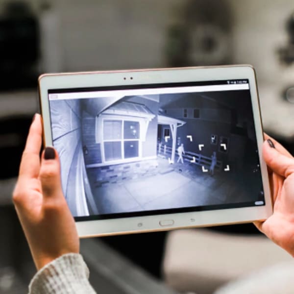 led security camera