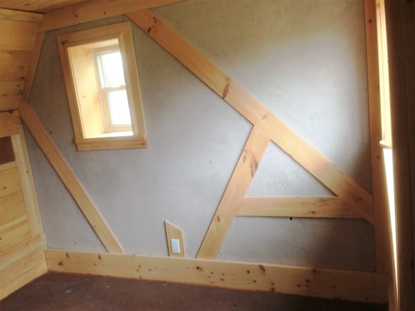 hempcrete apartment loft wall