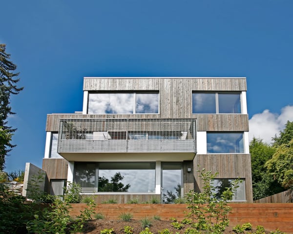 madrona passive house backyard