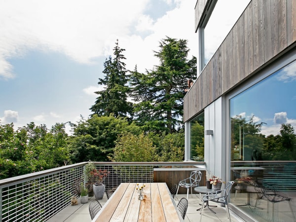 madrona passive house balcony