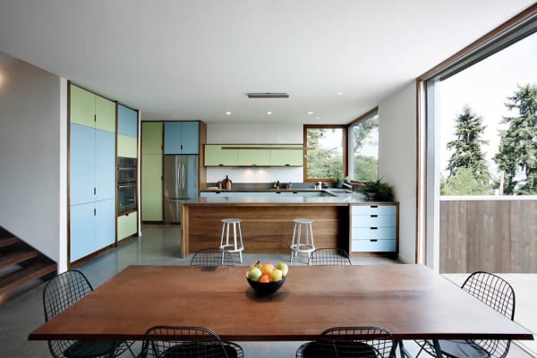 madrona passive house kitchen