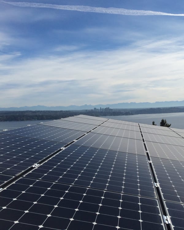 madrona passive house solar array