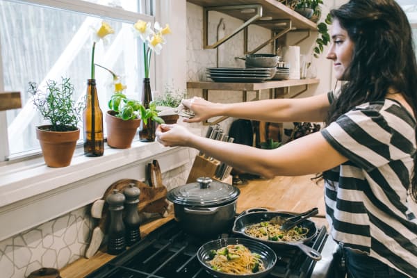 making food at home