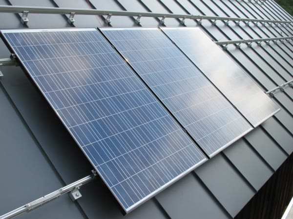 solar on metal roof