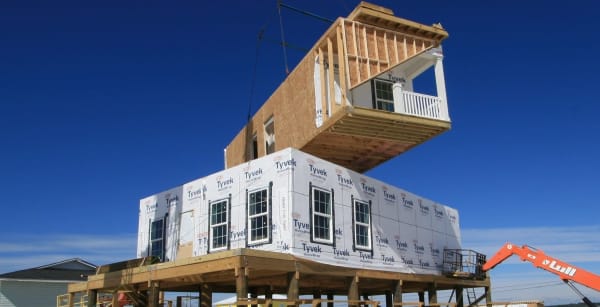 modular home crane