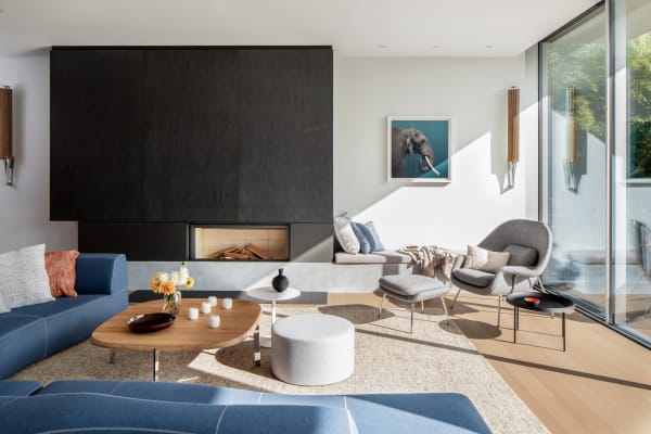 High Efficiency Wood Stove in Vancouver Net-Zero Home Vincent Lee
