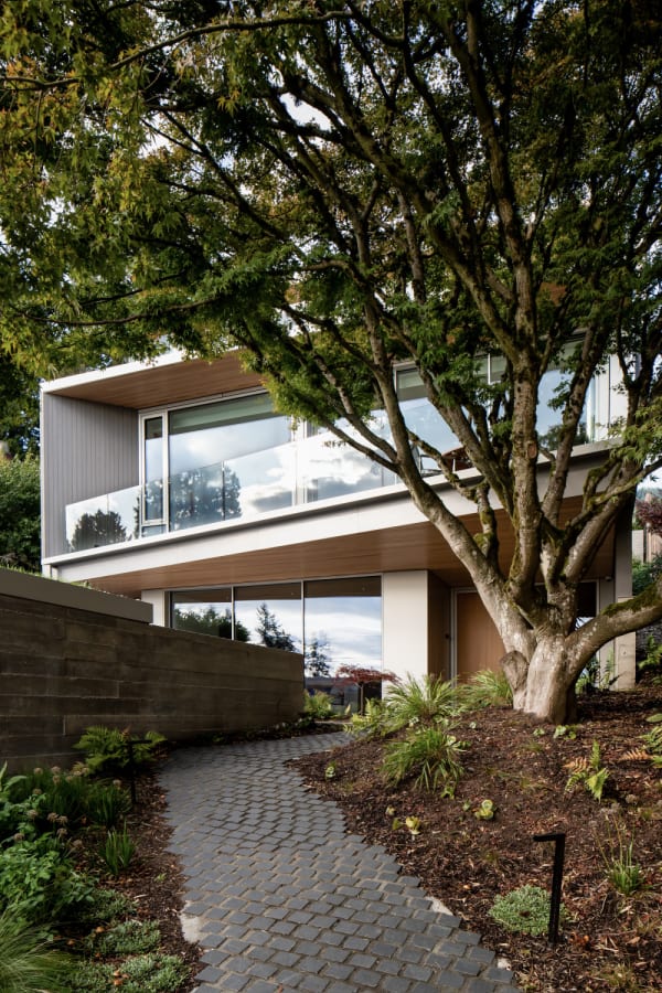 Exterior of Vancouver Net-Zero Home Vincent Lee