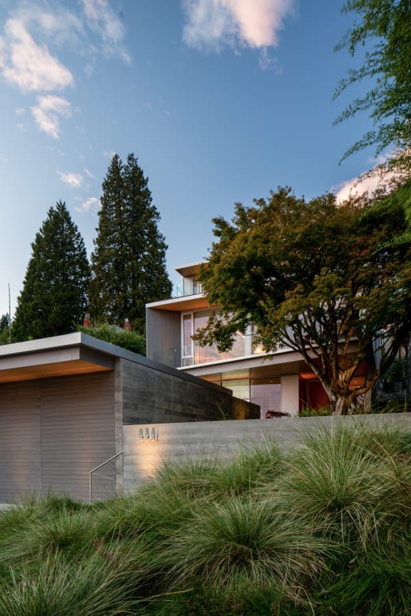 Front View of Vancouver Net-Zero Home Vincent Lee