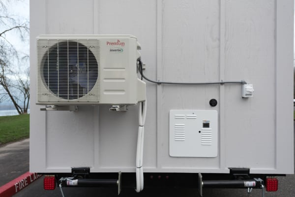 portland tiny home heat pump mini split