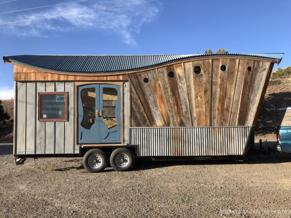 reclaimed wood tiny home