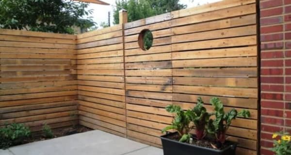 Reclaimed Wood Fence