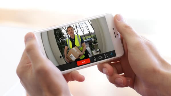 ring doorbell app video