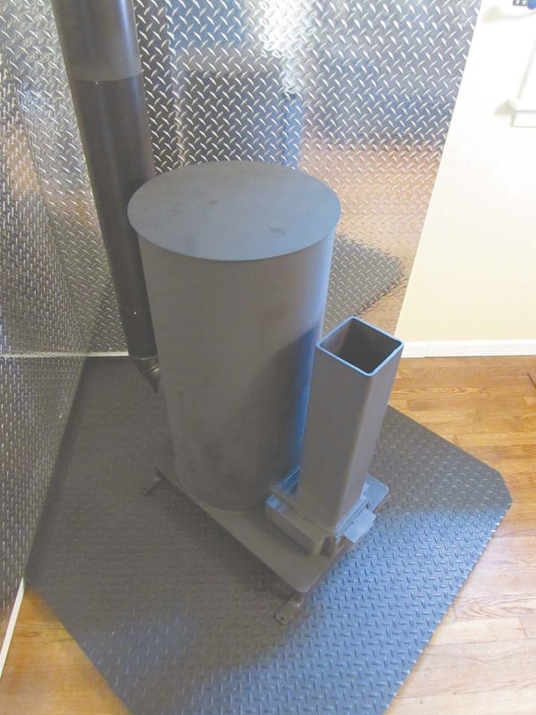 Liberator Rocket Mass Heater