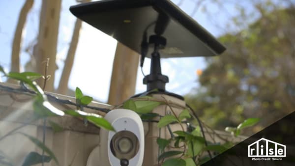 solar home security