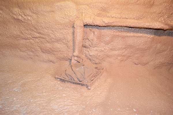 basement spray foam